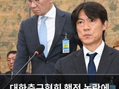 대한축구협회 행정 논란에 팬들 분노