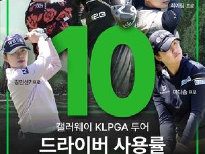 캘러웨이 드라이버 10년 연속 1위 KLPGA 개막전서도 여전한 인기