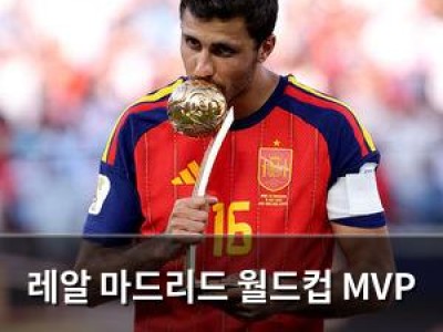 레알 마드리드 월드컵 MVP 로드리 영입 근접
