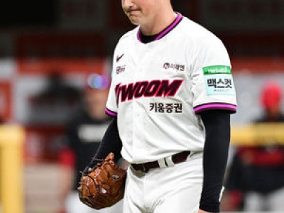 키움 외국인 선수 로젠버그 부상으로 1군에서 말소
