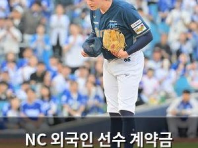 NC 외국인 선수 계약금 90만 달러에 대한 반응들